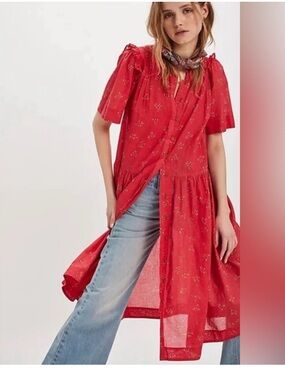 Free People Bella Mae Floral Midi Dress NWT